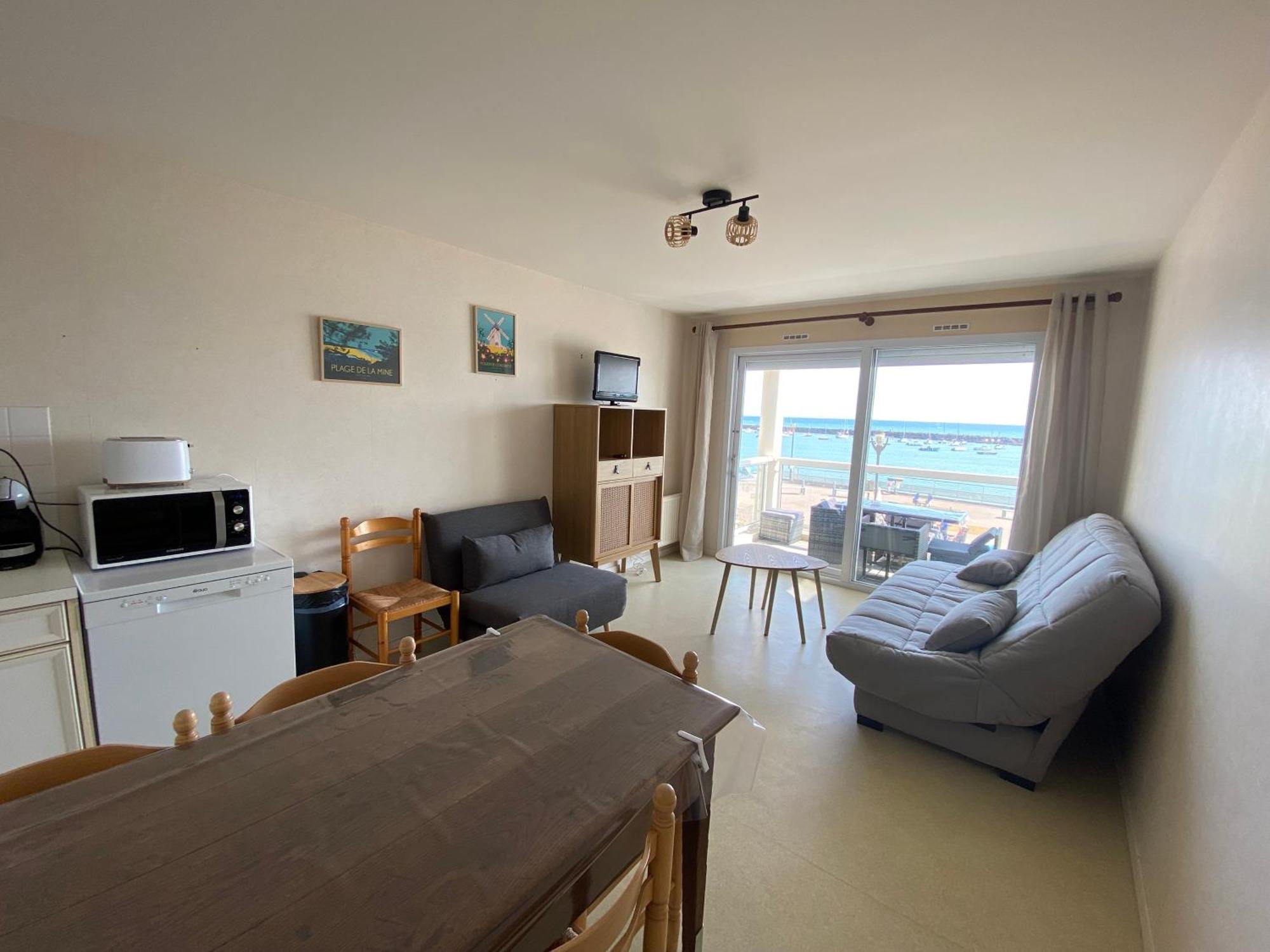 Appartement Vue Sur Mer Et Le Port Jard-sur-Mer Luaran gambar